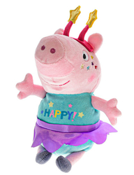 Peppa Pig Happy Party plyšový s čelenkou