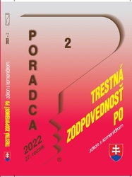 Poradca 2/2022 – Zákon o trestnej zodpovednosti právnických osôb