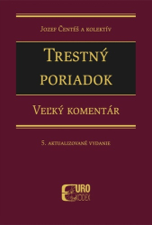 Čentéš, Jozef - Trestný poriadok