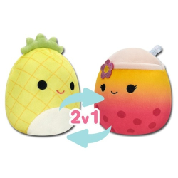 Squishmallows 2v1 ananas Maui a bubble tea Bergit