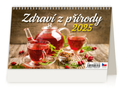 Zdraví z přírody 2025 - stolní kalendář