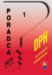 Poradca 1/2025 – Zákon o dani z pridanej hodnoty s komentárom