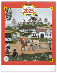 Josef Lada 2025 - nástěnný kalendář