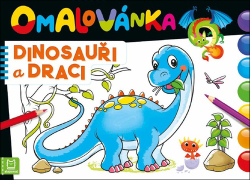 Ćwik, Marzena; Paluchowska, Aleksandra - Omalovánka Dinosauři a draci