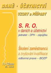 Daně, účetnictví, vzory a případy