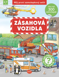 Kockmann, Oliver - Můj první samolepkový sešit Zásahová vozidla