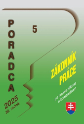 Poradca 5/2025 Zákonník práce Zákon s komentárom