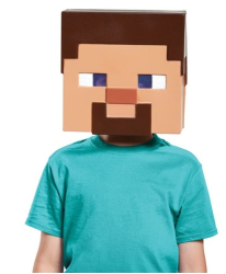 Maska Minecraft Steve dětská