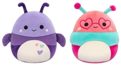 Squishmallows Brouk a Housenka Axel a Peach