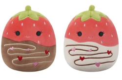 Squishmallows Jahody v čokoládě Scarlet