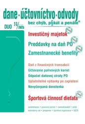 Mintál, Ján; Strählová, Jarmila; Brnová, Miroslava; Kolembus, Anton; Matlovič... - DUO 2-3/2025  – Dane, účtovníctvo, odvody bez chýb, pokút a penále