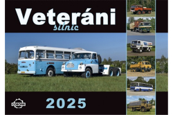 Kalendář 2025 - Veteráni silnic