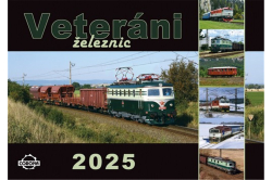 Kalendář 2025 - Veteráni železnic