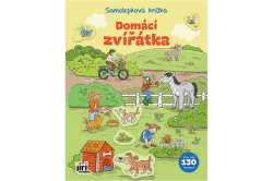 Domácí zvířátka - Samolepková knížka