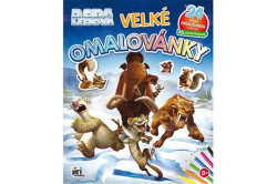 Doba ledová - Velké omalovánky