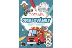 Doprava - omalovánky