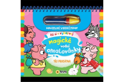 Tři prasátka - Magické vodní omalovánky